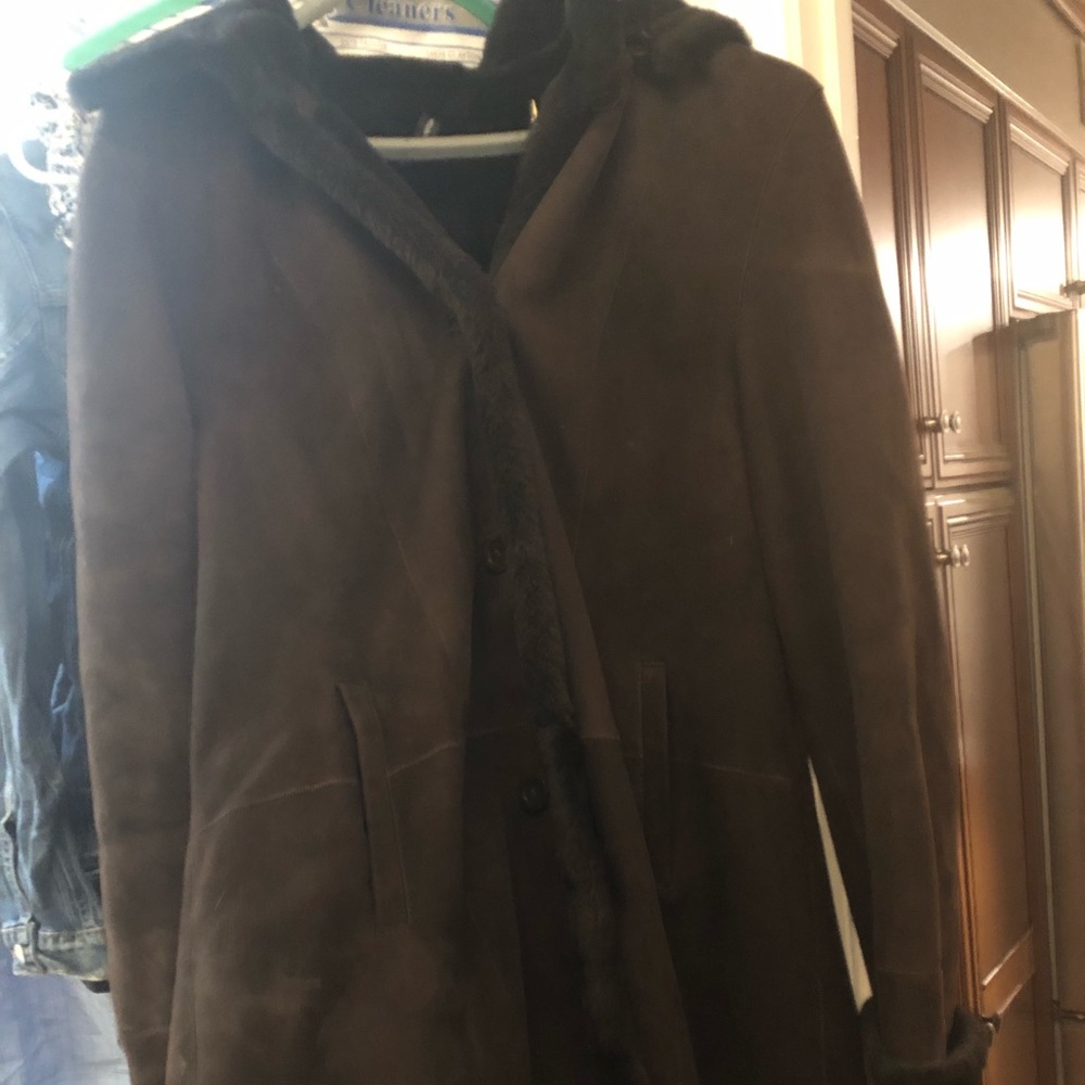 Marco Gianotti Genuine Shearling Coat